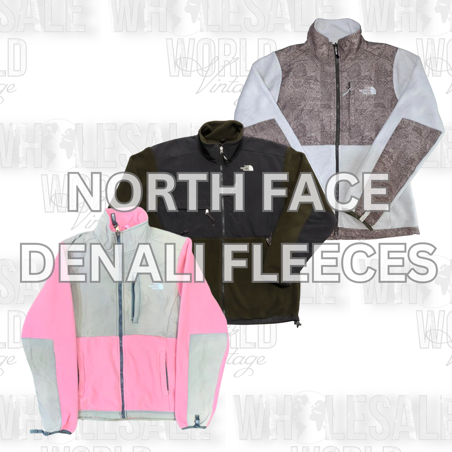 PRE ORDER - NORTH FACE DENALI FLEECES - GRADE A - 25pc