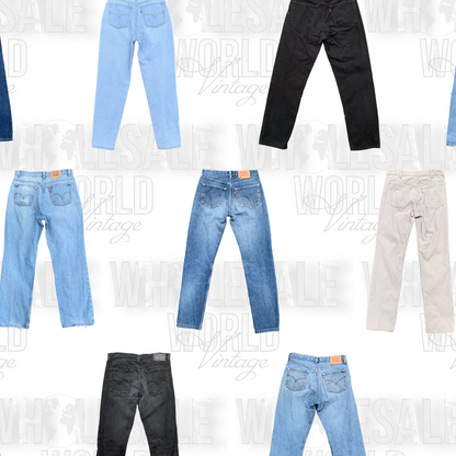 PRE ORDER - LEVI'S (ANY NUMBER) JEANS - GRADE A - 50pc