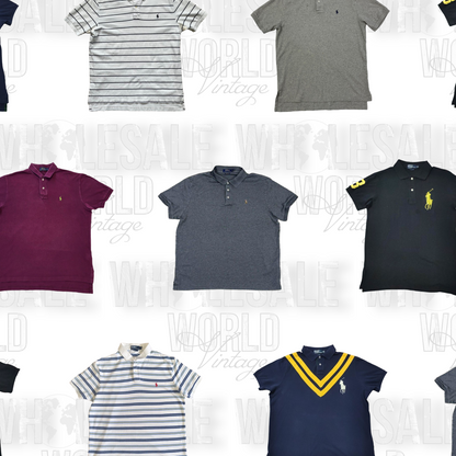 PRE ORDER - RALPH LAUREN POLO SHIRTS - GRADE A - 100pc