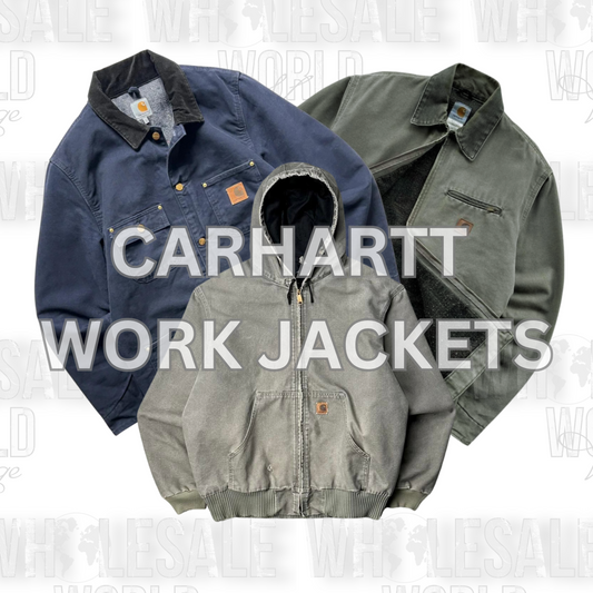 PRE ORDER - CARHARTT WORK JACKETS - GRADE AB - 25pc