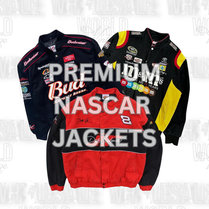 PRE ORDER - PREMIUM NASCAR JACKETS - GRADE A - 25pc