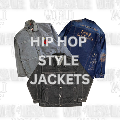 PRE ORDER - HIP HOP STYLE JACKETS - GRADE A - 25pc