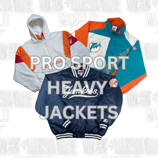 PRO SPORT HEAVY JACKETS - GRADE A - 40pc