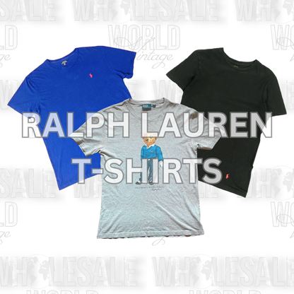 RALPH LAUREN T-SHIRTS - GRADE A - 100pc