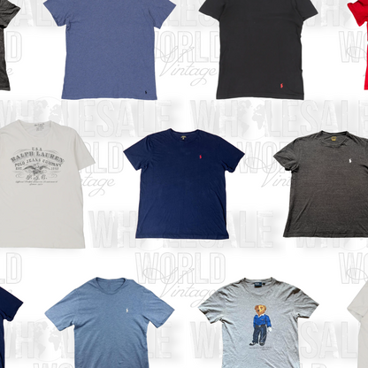 PRE ORDER - RALPH LAUREN T-SHIRTS - GRADE A - 100pc