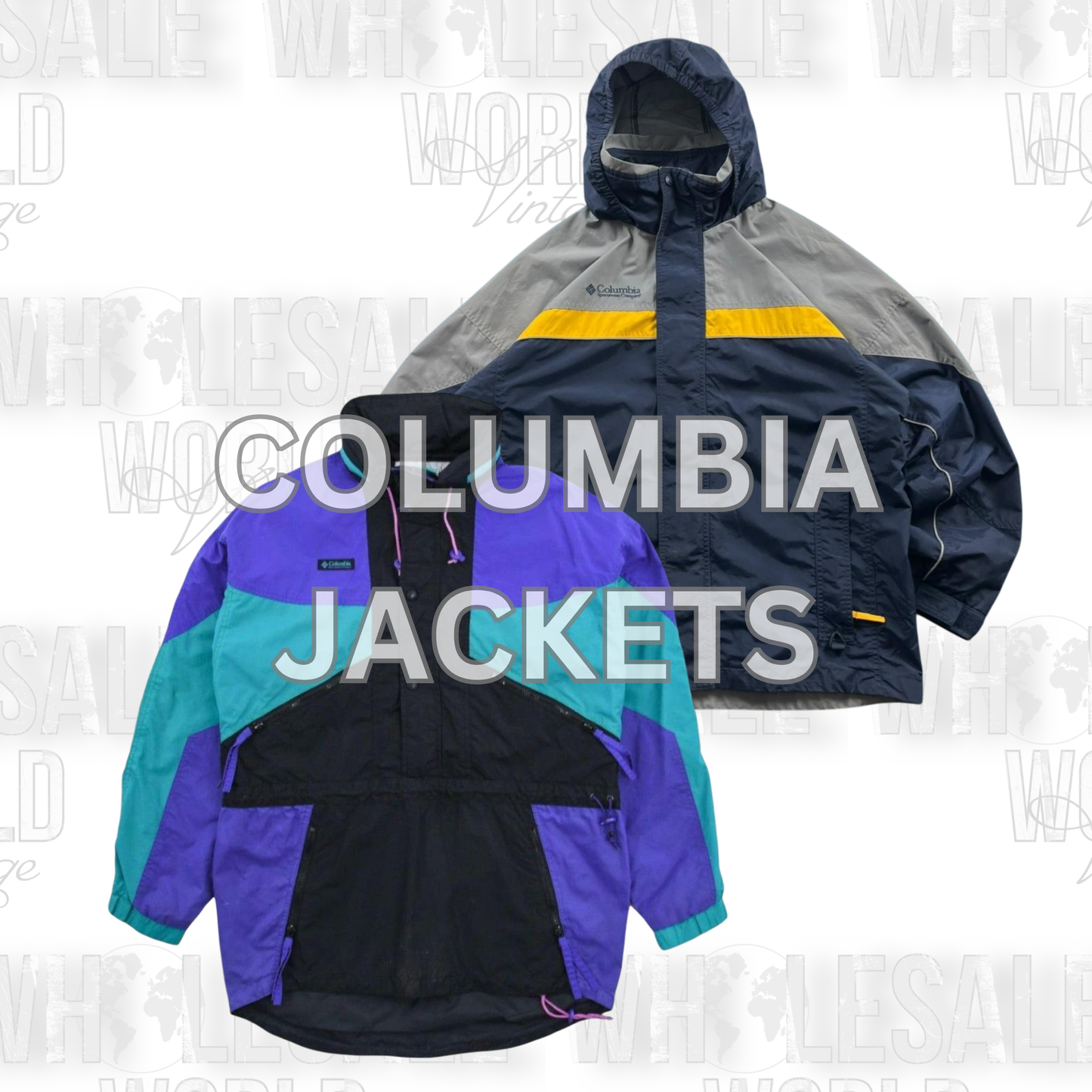 PRE ORDER - COLUMBIA JACKETS - GRADE A - 50pc