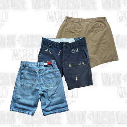 POLO & TOMMY SHORTS - GRADE A - 50pc