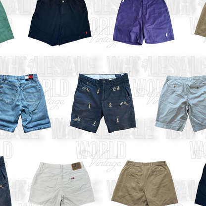 POLO & TOMMY SHORTS - GRADE A - 50pc