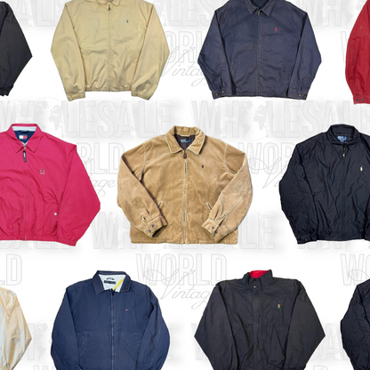 POLO & TOMMY HARRINGTONS & JACKETS - GRADE A - 25pc