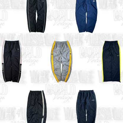 PRE ORDER 2 - PREMIUM NYLON TRACK PANTS - GRADE A - 50pc