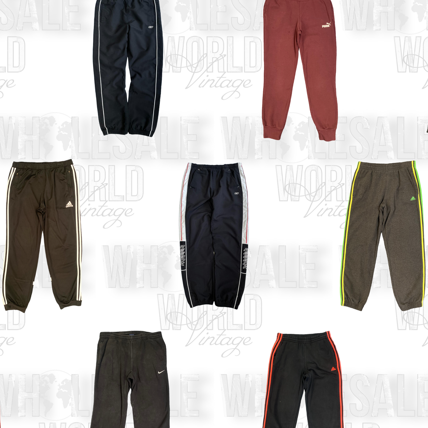 BRANDED JOGGERS / TRACK PANTS - GRADE A - 50pc