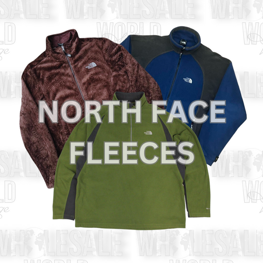 PRE ORDER - NORTH FACE FLEECES - GRADE A - 50pc