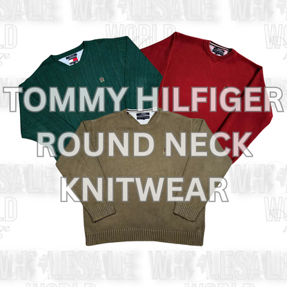 PRE ORDER - TOMMY HILFIGER ROUND NECK KNITWEAR - GRADE A - 50pc