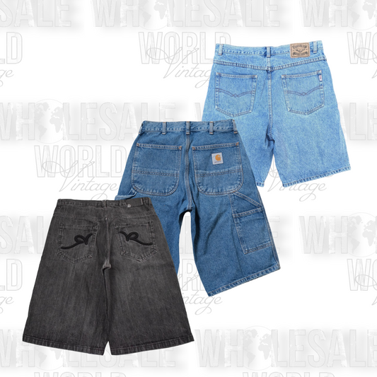 SUPER PREMIUM MIX DENIM SHORTS - GRADE A - 50pc