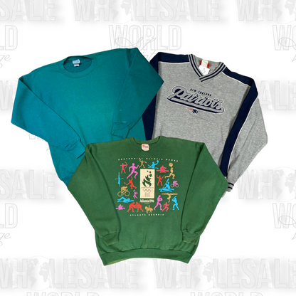 VINTAGE USA SWEATSHIRTS - GRADE A - 70pc