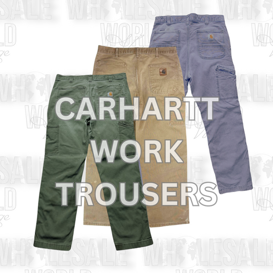 PRE ORDER - CARHARTT WORK TROUSERS - GRADE AB - 40pc