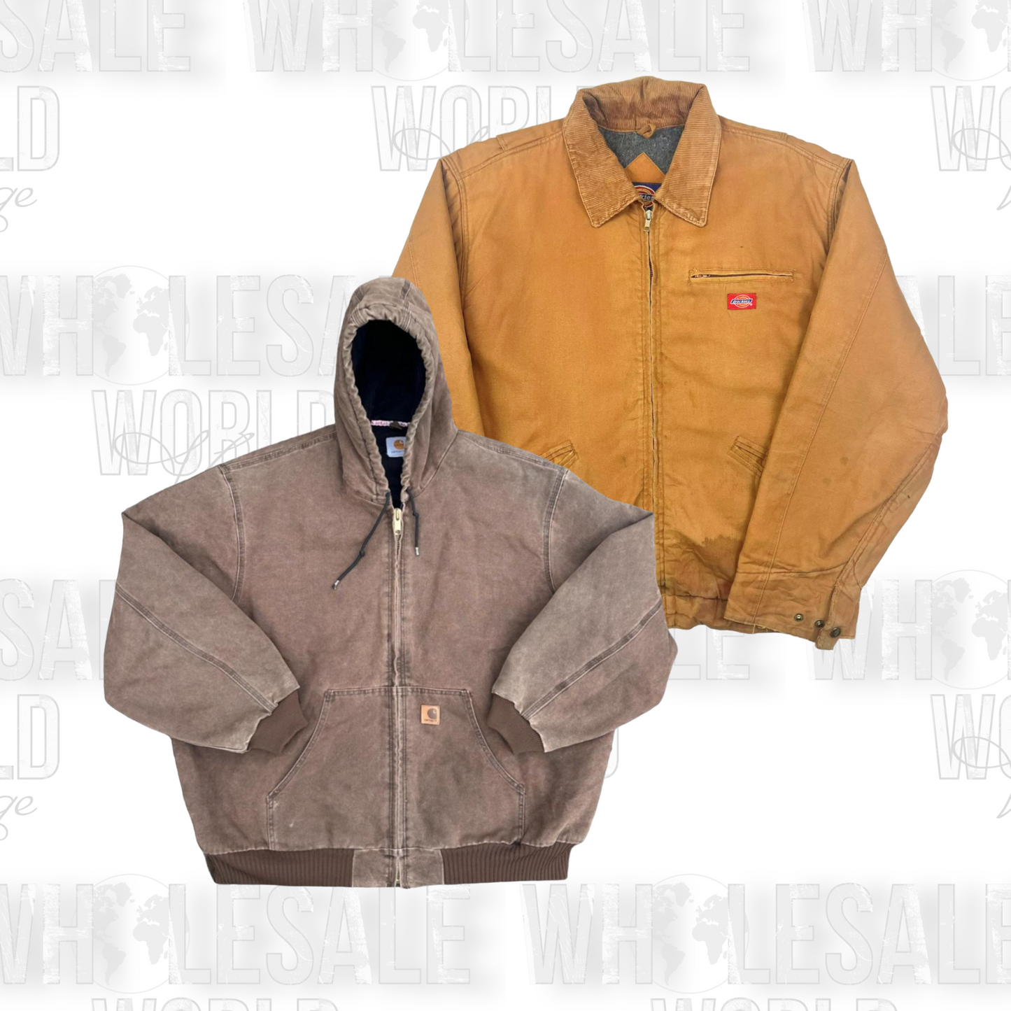 PRE ORDER - ORIGINAL CARHARTT & DICKIES JACKETS - GRADE AB - 25pc