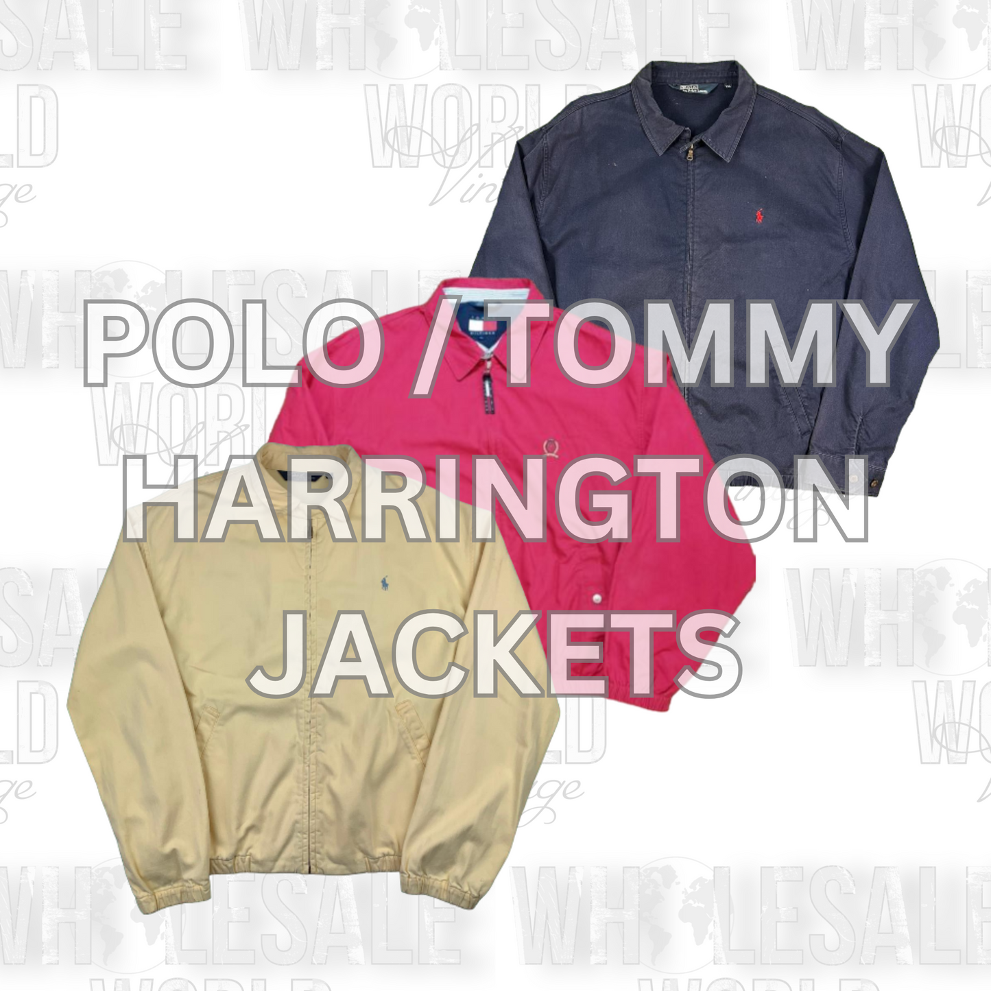 POLO & TOMMY HARRINGTONS & JACKETS - GRADE A - 25pc