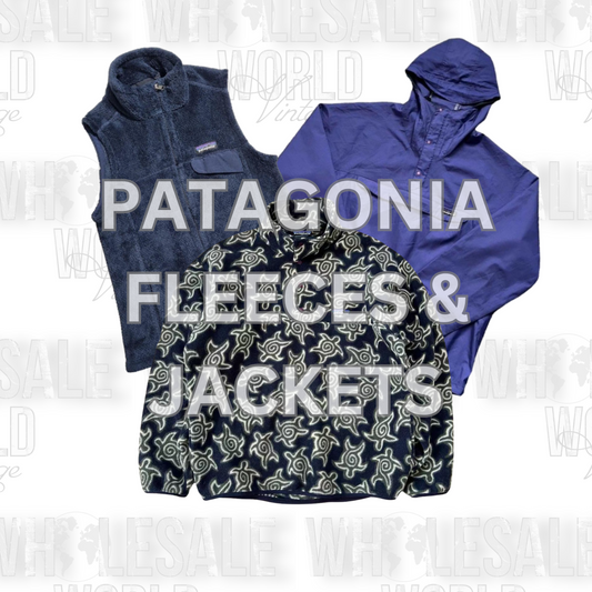 PATAGONIA FLEECES & JACKETS - GRADE A - 50pc