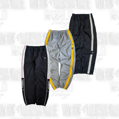 PRE ORDER 2 - PREMIUM NYLON TRACK PANTS - GRADE A - 50pc